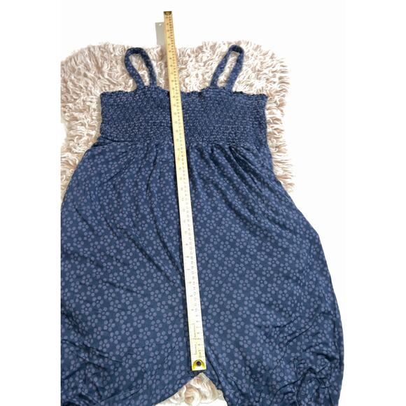 Isabel maternity women’s blue jumpsuit - Picture 7 of 14